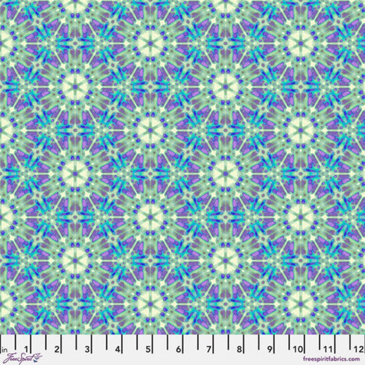 Fabric FreeSpirit Twilight Sparkle Kaleidoscope by the Quarter Yard PWWR057.TWILIGHT